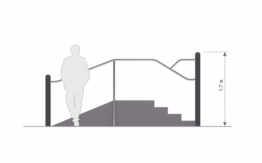 Горка с лестницей СП-29