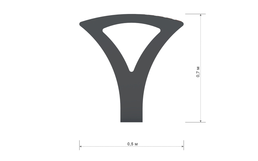 Парковая скамья Верона Т232