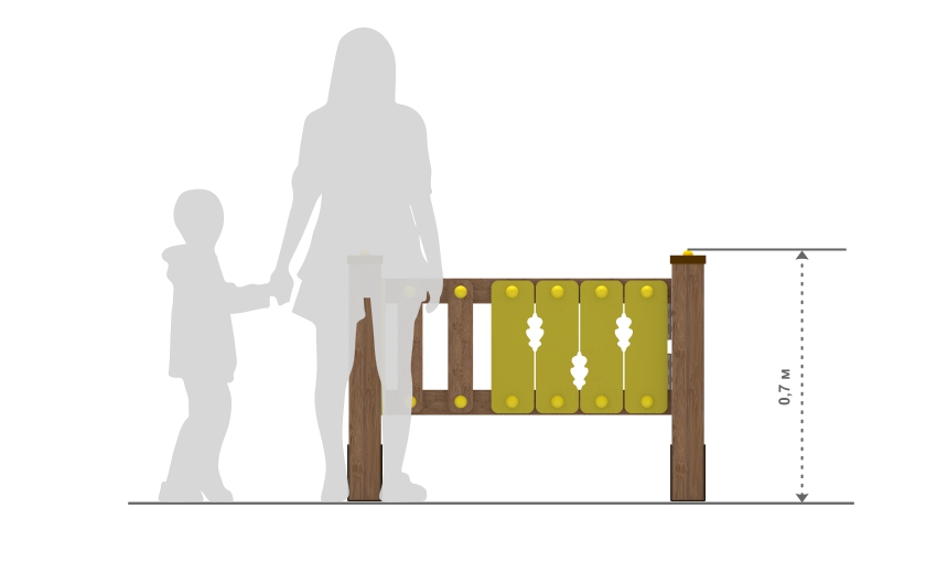 Калитка(секция) «Шервуд»	МФ-71-02 Калитка(секция) «Шервуд»	МФ-71-02