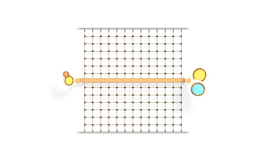 Детский игровой комплекс детской игровой площадки ЭКО-07