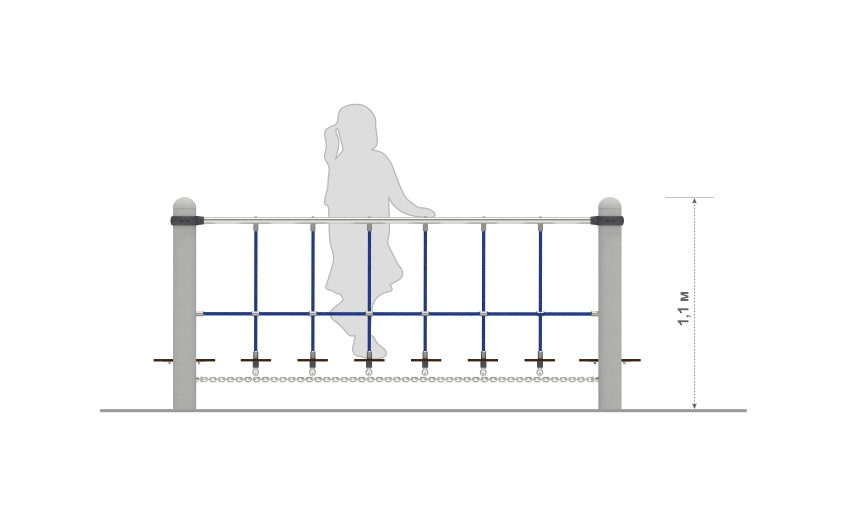 Игровой элемент "Мостик" ЛК-08