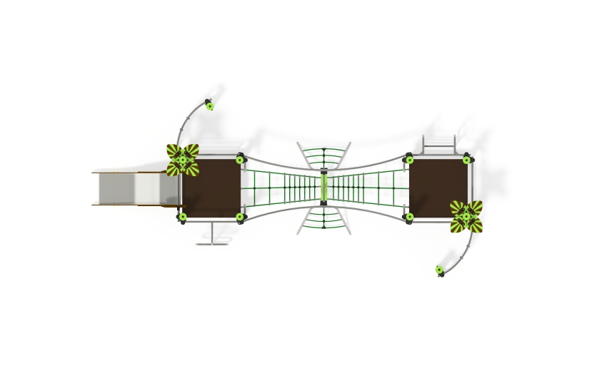 Детский игровой комплекс детской игровой площадки РЛ-04