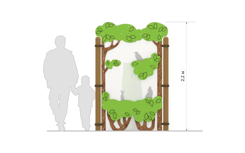 Игровая обучающая панель "Театр теней" РП-08