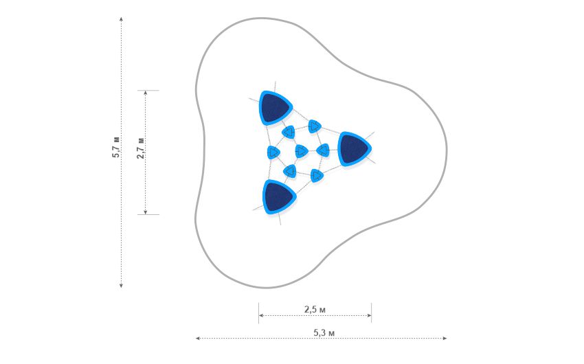 Игровой элемент "Степы" ЛК-09