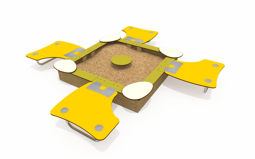 Песочница с крышкой миф-73