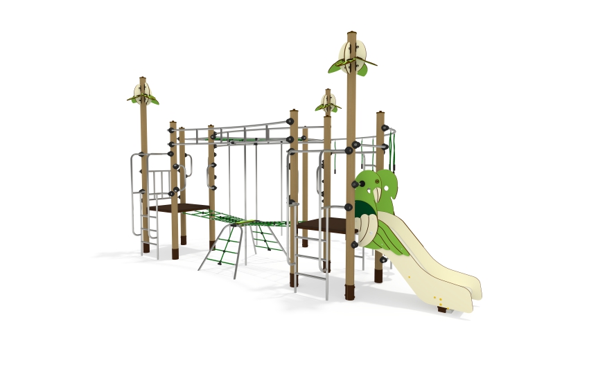 Детский игровой комплекс детской игровой площадки РЛ-03