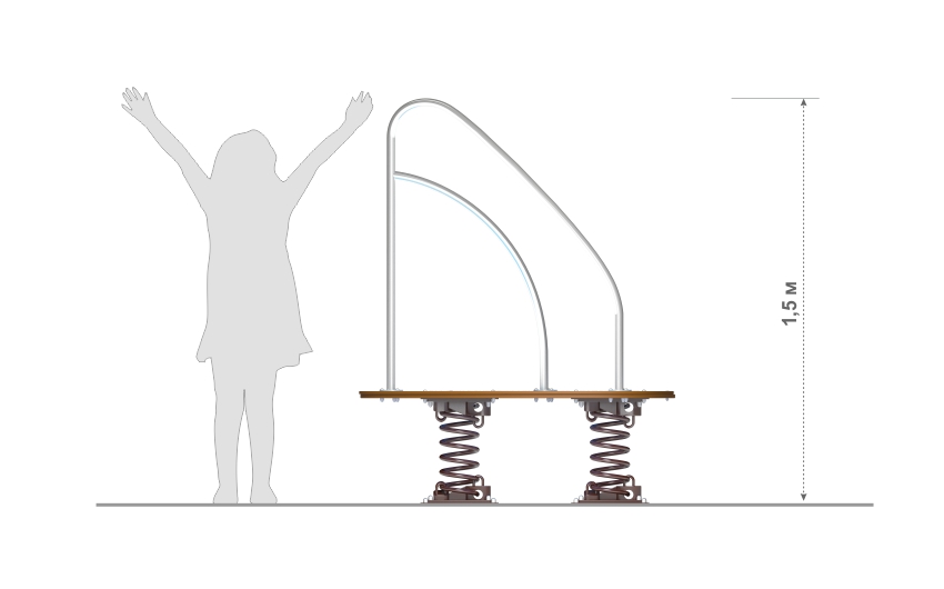Качалка на пружине КЧ-113