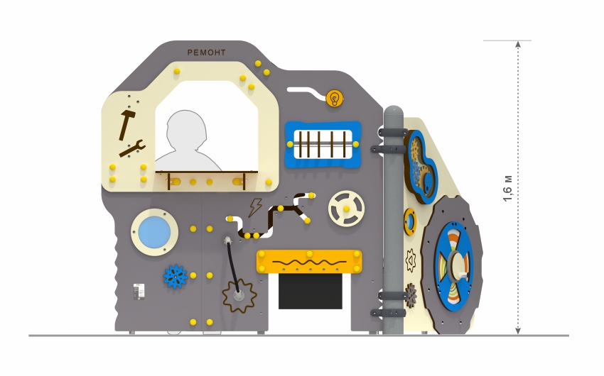 Игровой модуль "Мастерская" ДС-06 Игровой модуль "Мастерская" ДС-06
