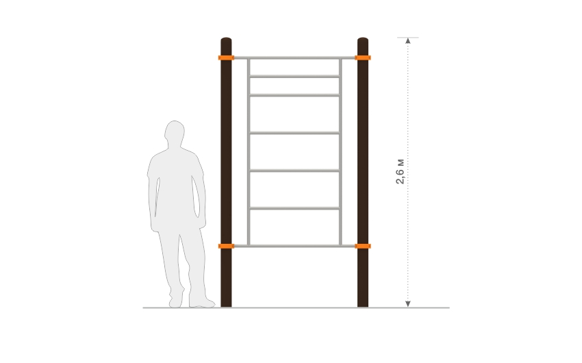 Шведская стенка ФТ-09