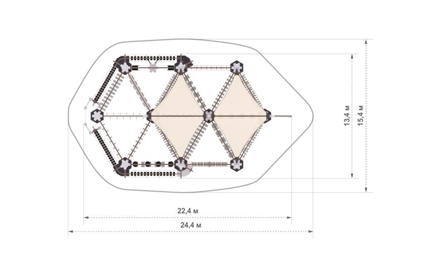 Канатный парк КПШ-20 "Гималаи"