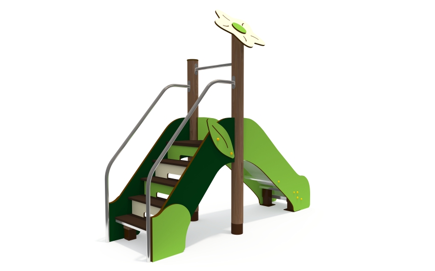 Горка средняя «Заколдованный лес" ЗЛ-37