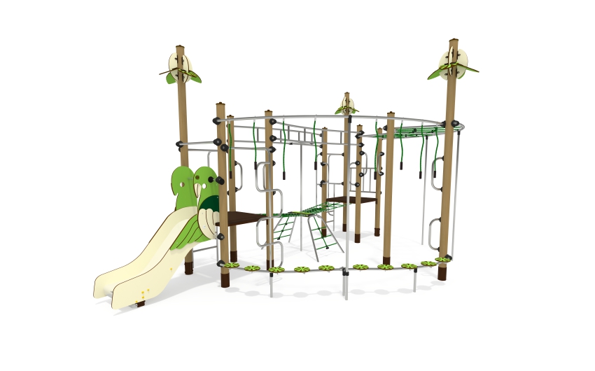 Детский игровой комплекс детской игровой площадки РЛ-03