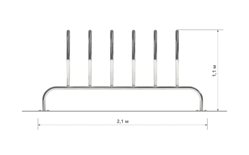 Велопарковка Т502