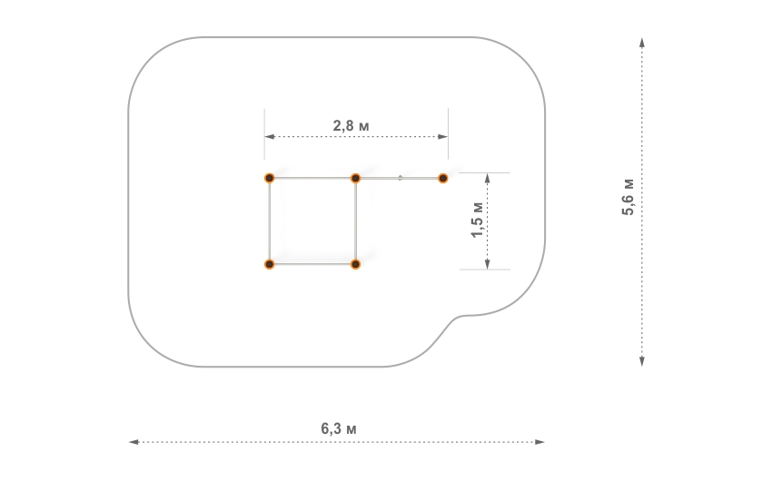 Комплекс для воркаута ФТ-20