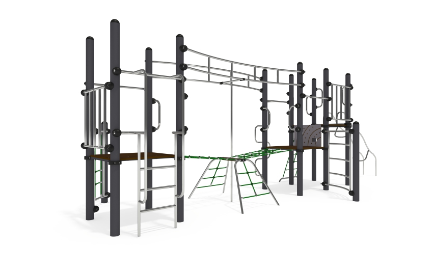 Детский игровой комплекс детской игровой площадки НЛ- 04