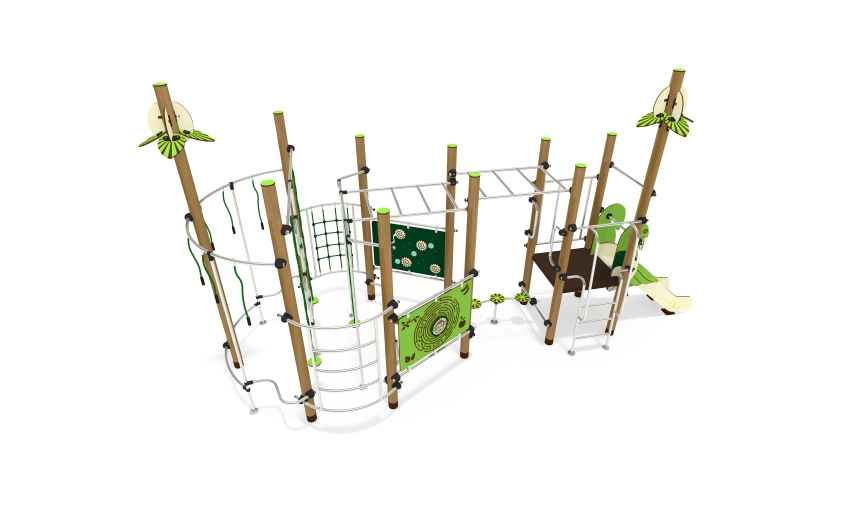 Детский игровой комплекс детской игровой площадки РЛ-01