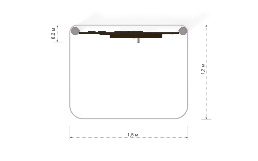 Игровая обучающая панель "Паровоз" РП-01
