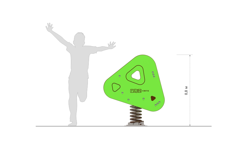 Качалка на пружине КЧ-114