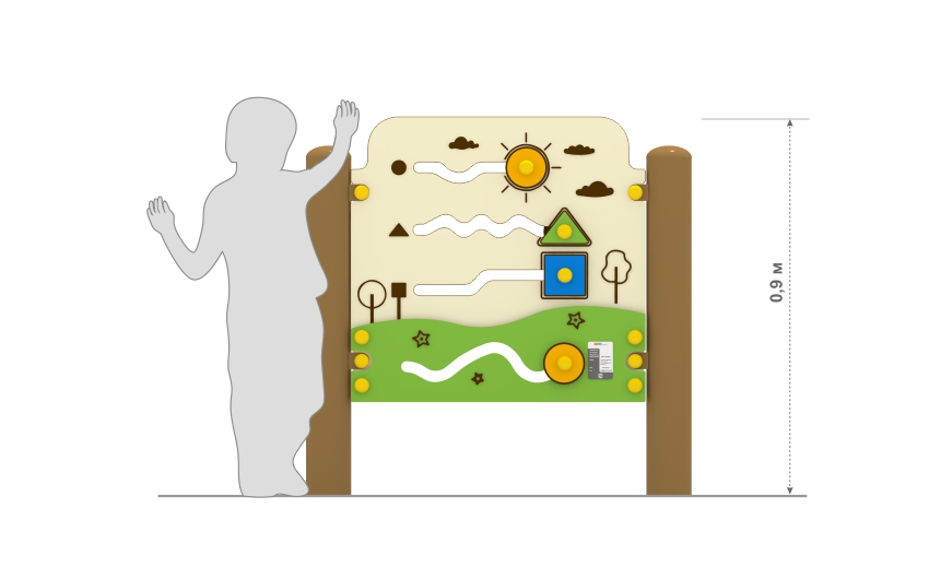 Развивающая панель МИФ-83