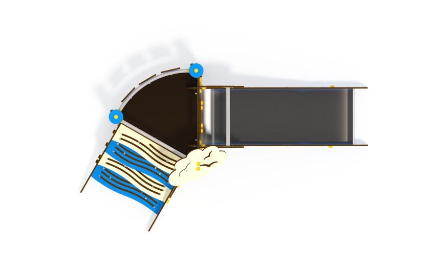 Горка малая «Синдбад" КР-05