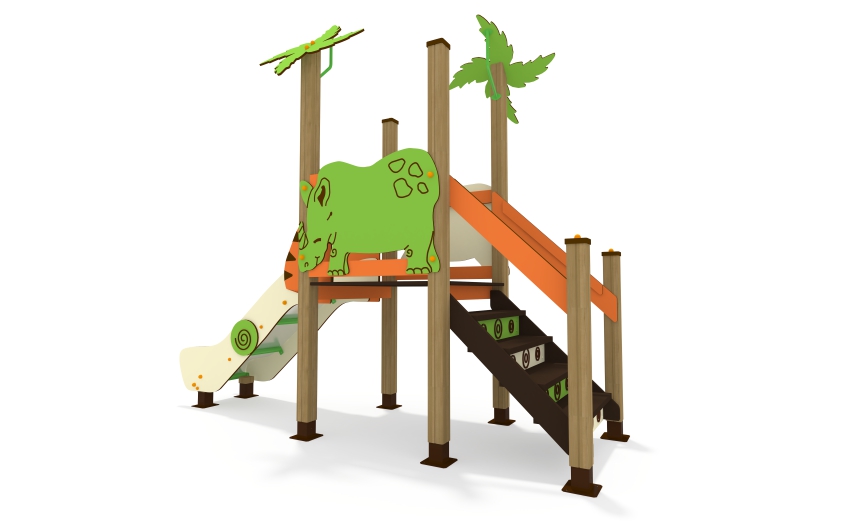 Горка без крыши МИФ-02