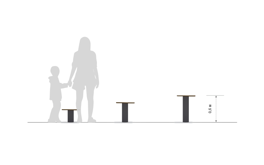 СП-09 Спортивный элемент "Степы"