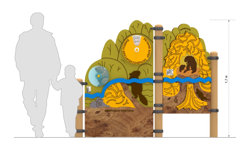 Игровая обучающая панель РП-13-04
