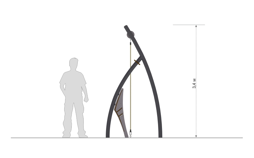 СП-05 Спортивный элемент "Канат"