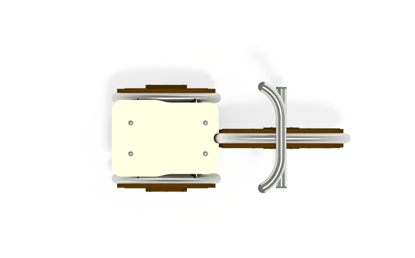Качалка на пружине "Велосипед" КЧ-121 Качалка на пружине "Велосипед" КЧ-121
