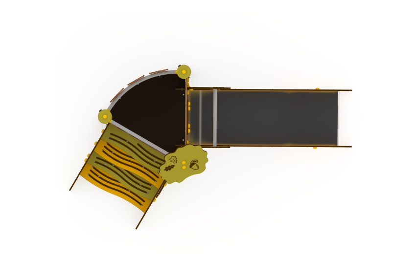 Горка малая «Шервуд» ШЛ-07