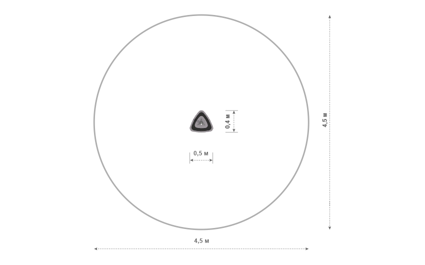 Вертушка "Дельта" МФ-45