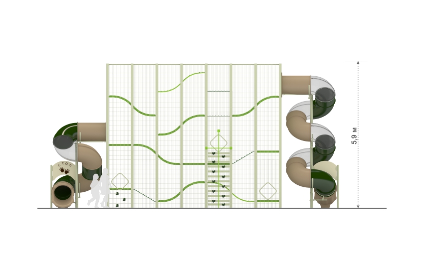 Игровой комплекс ДВК-02