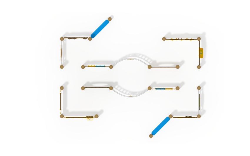 Игровой лабиринт большой	МФ-50-02