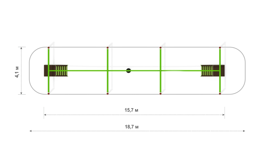 Монорельс «КИНЕТИКА» МР-1