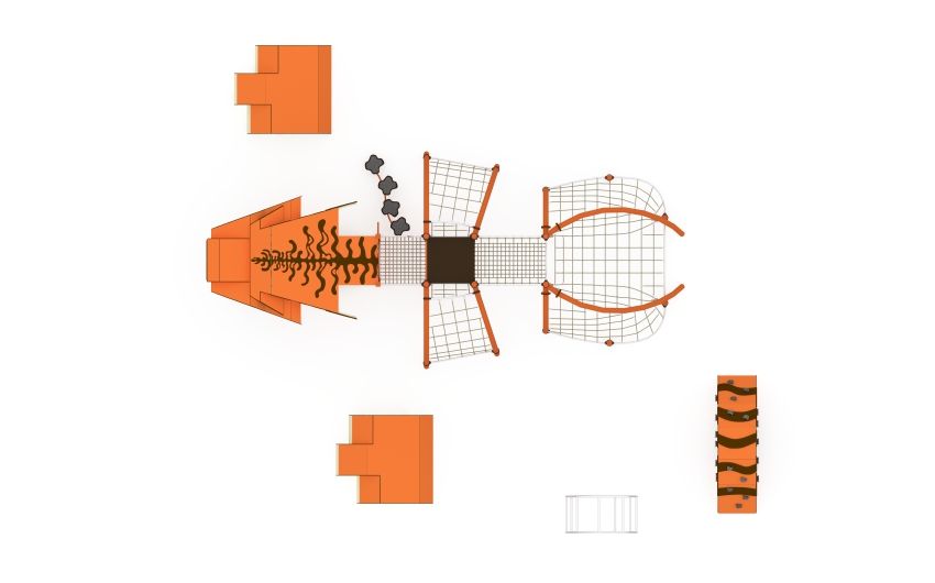 Игровой комплекс "Саблезубый тигр" ЛП-01