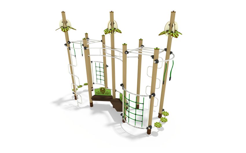 Детский игровой комплекс детской игровой площадки РЛ-05