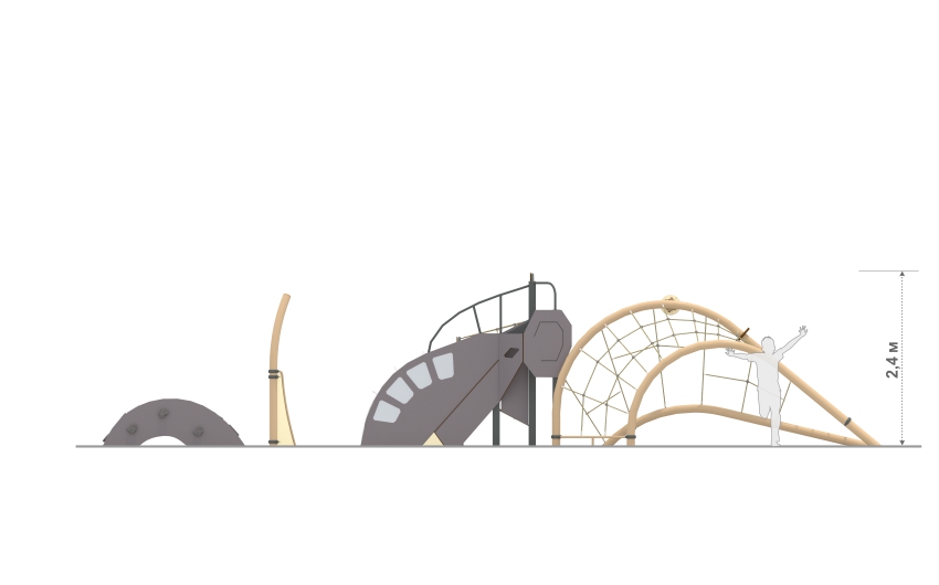 Игровой комплекс "Мамонт" ЛП-02