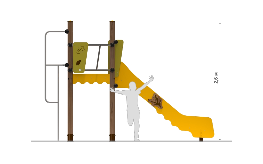 Горка большая «Шервуд» ШЛ-09