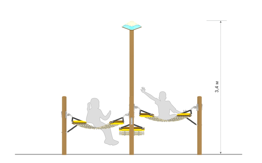 Комплекс с гамаками ИС-06