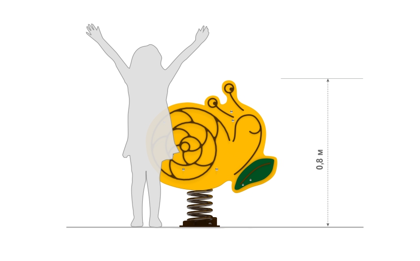 Качалка на пружине КЧ-101