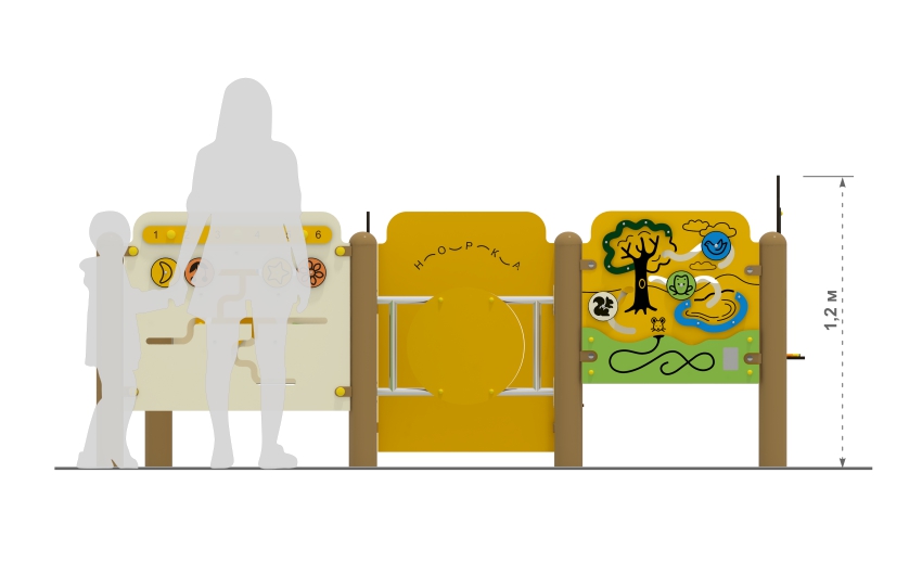 Лабиринт игровой средний 	МФ-50-01