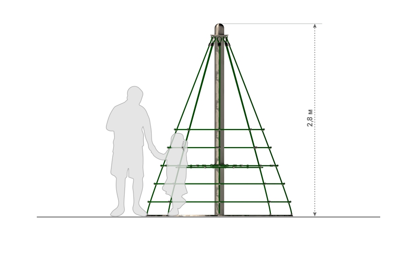 Детский игровой комплекс детской игровой площадки МИФ-90