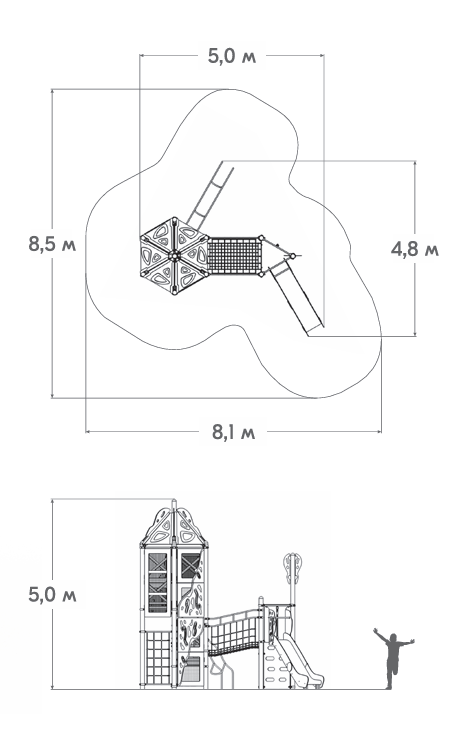 Схема Игровой комплекс БК-02