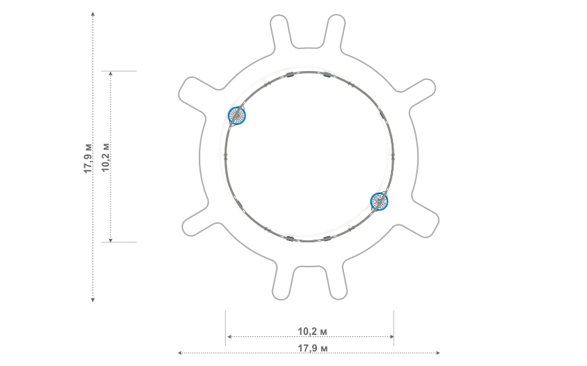 Схема Качели МИФ-55