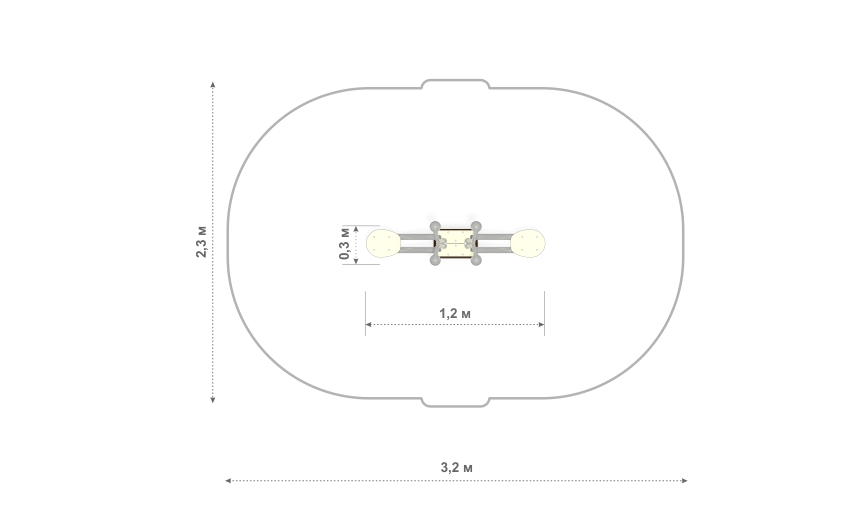 Схема Качалка на пружине КЧ-122