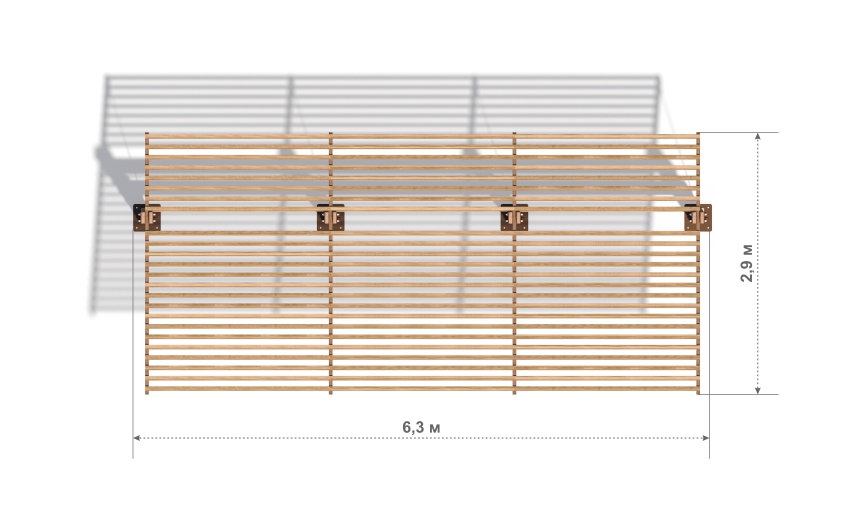 Схема Пергола Т700