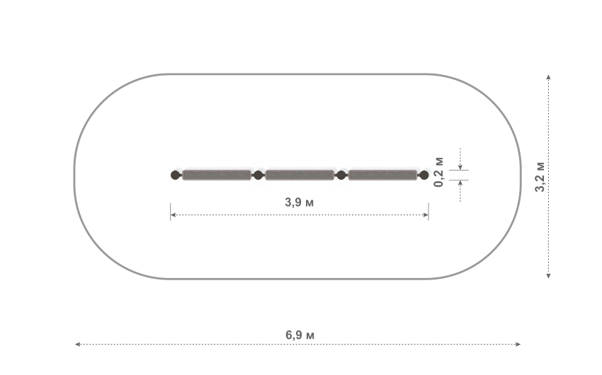 Схема СП-07 Спортивный элемент «Бум прямой»