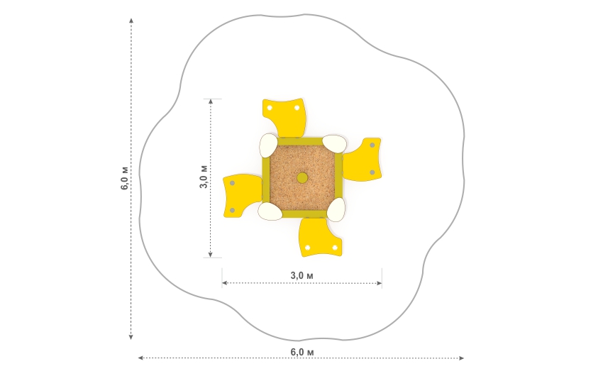 Схема Песочница с крышкой миф-73