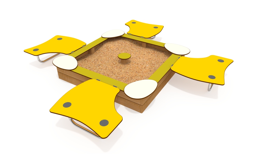 Песочница с крышкой миф-73