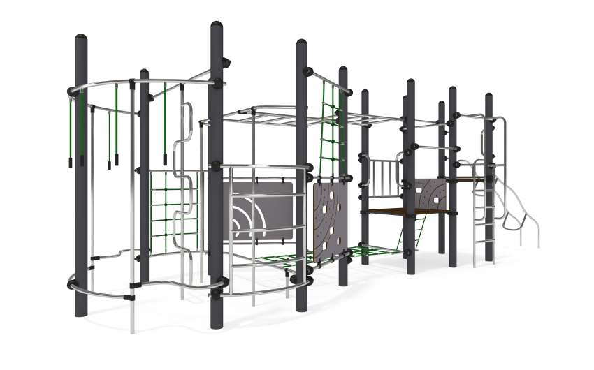 Детский игровой комплекс детской игровой площадки НЛ-01